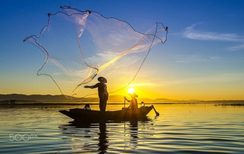 Basket Boat Ride - Hoi An Town by night