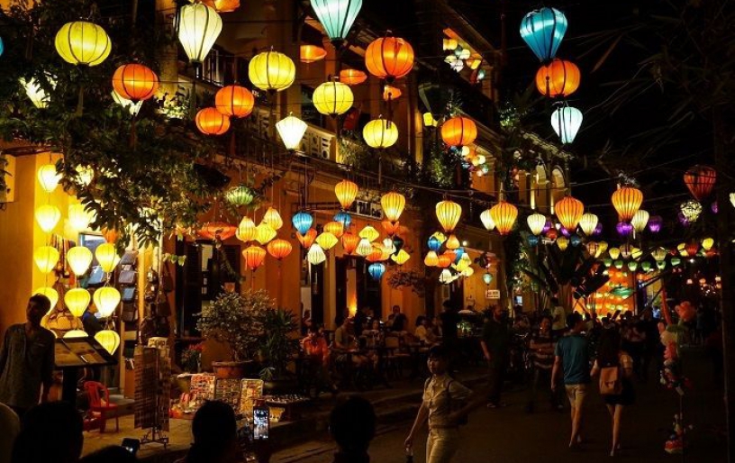 Basket Boat Ride - Hoi An Town by night