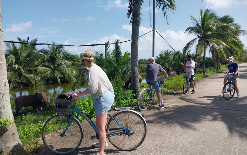 EXPLORING THE FISHING & VEGETABLE VILLAGE IN HOIAN BY BIKE (WITH LUNCH)