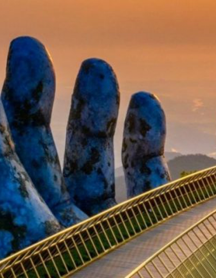 Hue to Hoi An via the Golden Bridge- Bana Hills